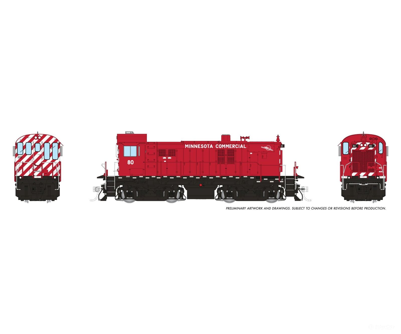 Rapido 036616 HO MLW RS-23 (DC/DCC/Sound): Minnesota Commercial: #80