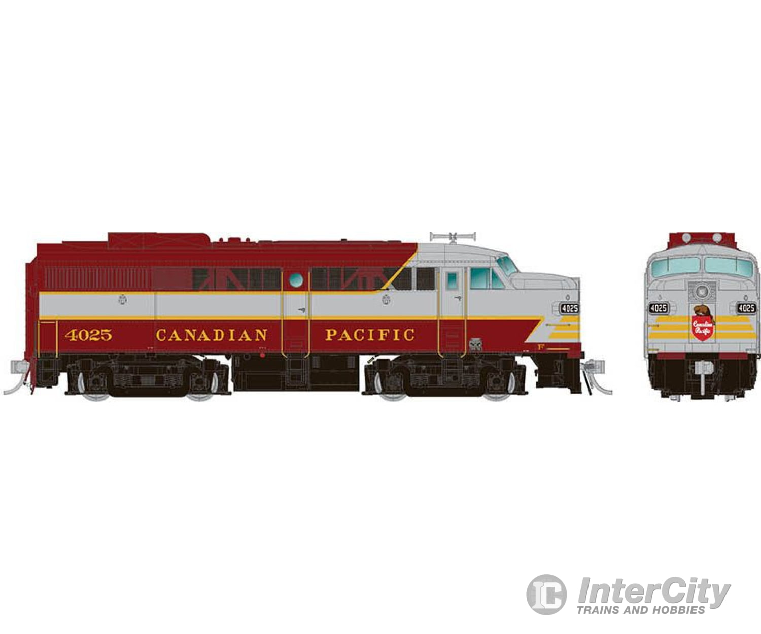 Rapido 037005 Ho Alco Fa-1 (Dc/Silent): Canadian Pacific - Block Scheme: #4008 Diesel