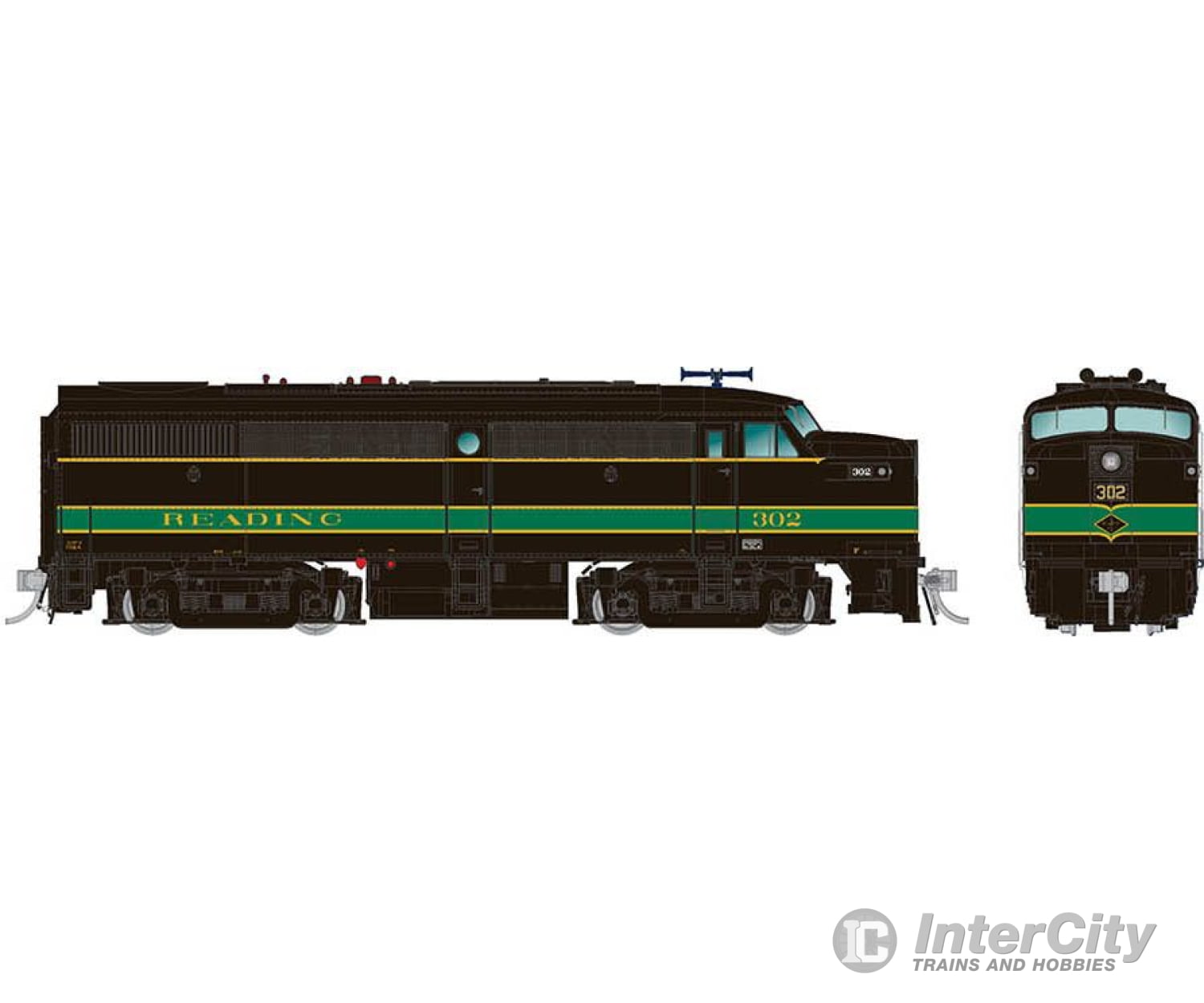 Rapido 037037 Ho Alco Fa-1 (Dc/Silent): Reading: #301 Diesel