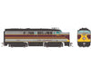 Rapido 037045 Ho Alco Fa-1 (Dc/Silent): Erie Lackawanna - Grey & Maroon: #7344 Locomotives