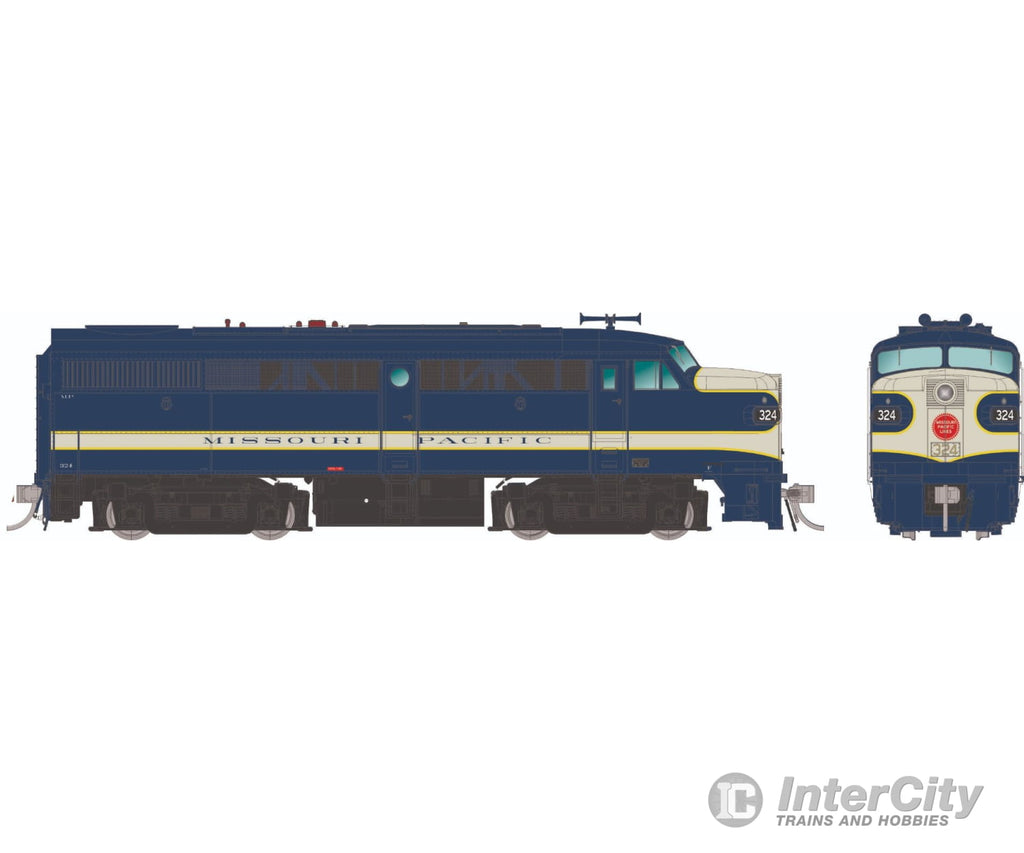 Rapido 037059 Ho Alco Fa-1 (Dc/Silent): Missouri Pacific - Blue Scheme: #318 Locomotives