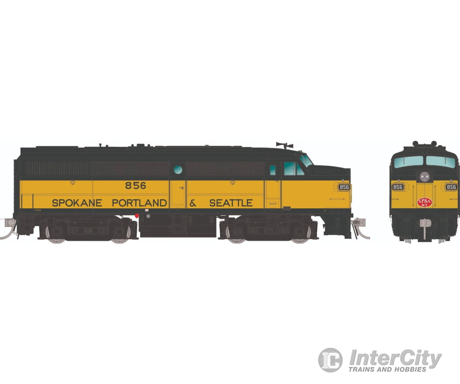 Rapido 037081 Ho Alco Fa-1 (Dc/Silent): Bn - Ex-Sp&S Patch: #4118 Locomotives