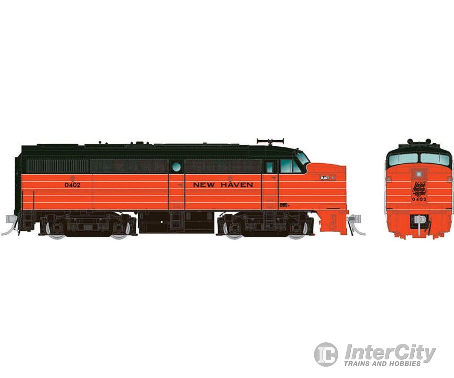 Rapido 037525 Ho Alco Fa-1 (Dc/Dcc/Sound): New Haven - As Delivered: #0405 Diesel