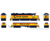 Rapido 039520 Ho Emd Gp39 Mother + Slug (Dc/Dcc/Sound): Chessie - C&O Sublettering: #3905 + #147T
