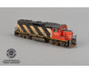 Rapido 040504 HO EMD GP40 (DC/DCC/Sound): CN - Stripes: #4012- Weathered by WEATHER MY TRAINS - Locomotives