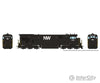 Rapido 042021 Ho C30-7 (Dc/Silent): Norfolk & Western - Black Scheme: #8020 Locomotive