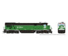 Rapido 042102 Ho C36-7 (Dc/Silent): Burlington Northern - Whiteface W/ Stripe: #5054 Locomotive