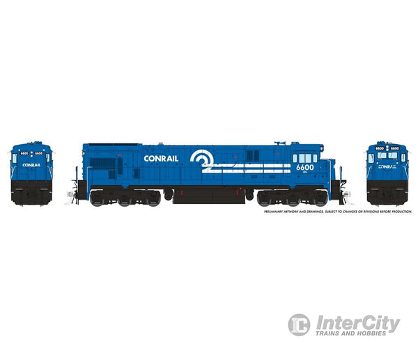 Rapido 042510 Ho C30-7 (Dc/Dcc/Sound): Conrail: #6603 Locomotives