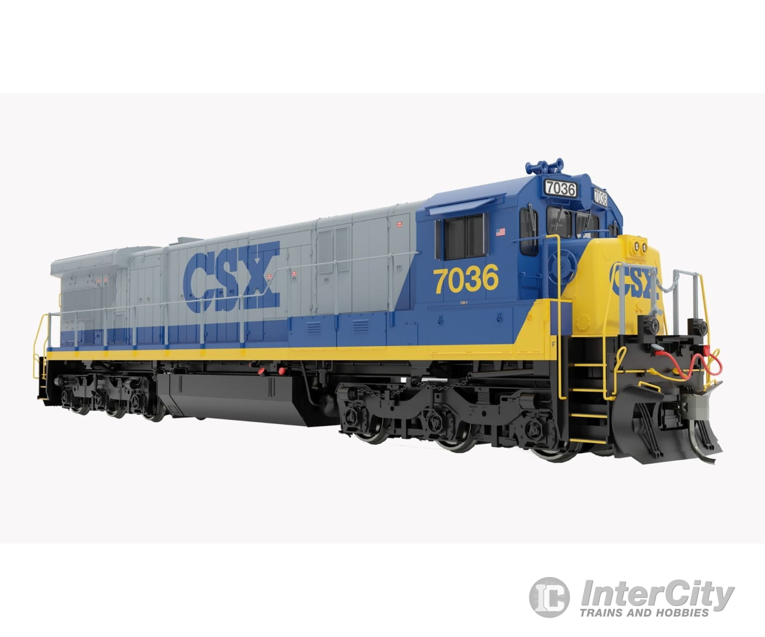 Rapido 042516 Ho C30-7 (Dc/Dcc/Sound): Csx - Yn2 Scheme: #7047 Locomotives