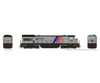 Rapido 043116 HO GE U34CH (DC/Silent): NJ TRANSIT - Disco Stripe: #4158 Locomotives