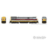 Rapido 043507 HO GE U33C (DC/DCC/Sound): Erie Lackawanna - Grey & Maroon: #3308 Locomotives