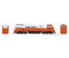 Rapido 043512 HO GE U33C w/ fairing (DC/DCC/Sound): Illinois Central - Orange & White: #5058 Locomotives