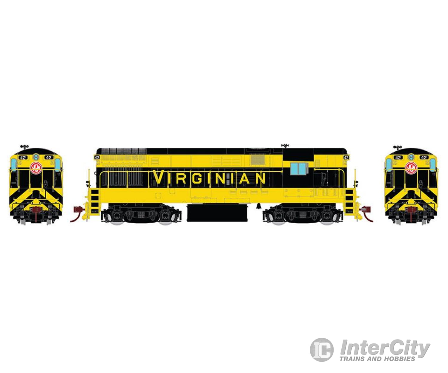 Rapido 044021 Ho Scale H16-44 (Dc/Silent): Virginian #39 Locomotives