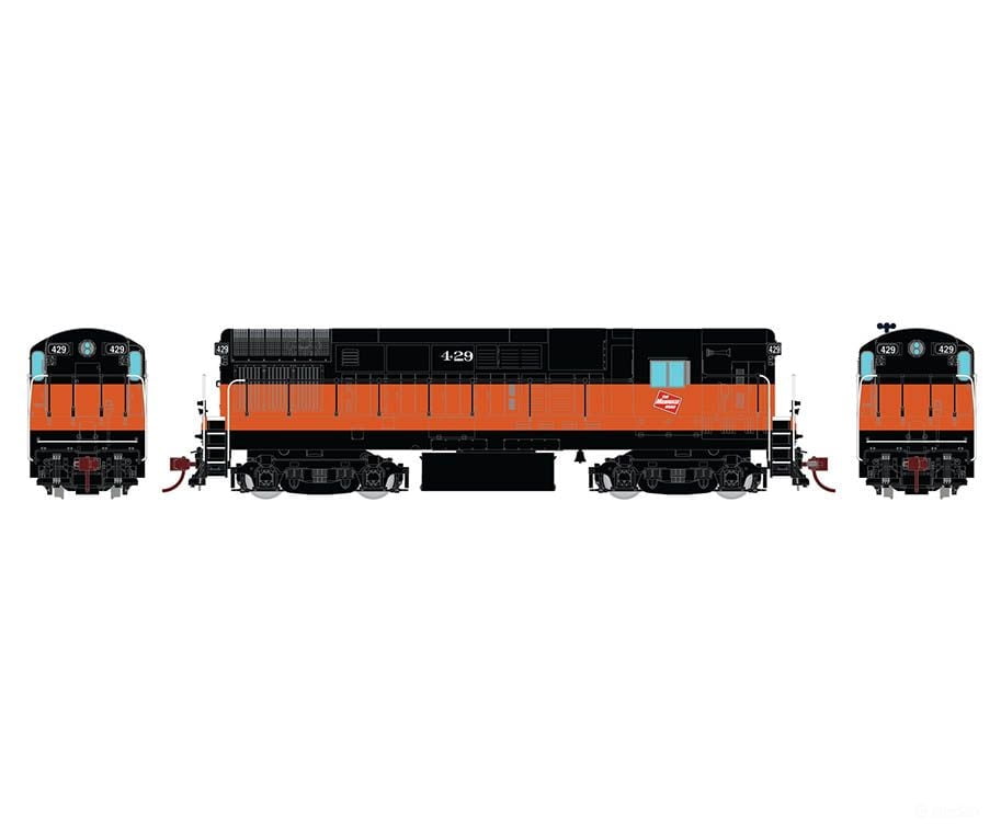 Rapido 044507 Ho Scale H16-44 (Dc/Dcc/Sound): Milwaukee Road #435 Locomotives
