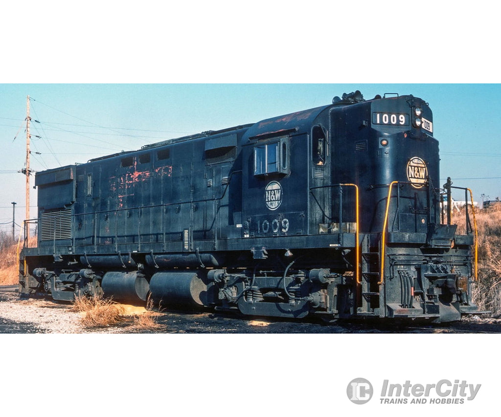 Rapido 045052 HO ALCO C-425 High Hood (DC/Silent): Norfolk & Western - Black Scheme: #1009 Locomotives