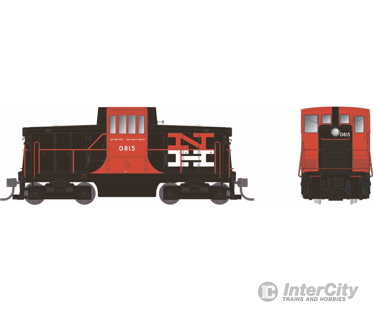 Rapido 048057 Ho Ge 44 Tonner (Dc/Silent): New Haven - Mcginnis Scheme: #0811 Locomotives