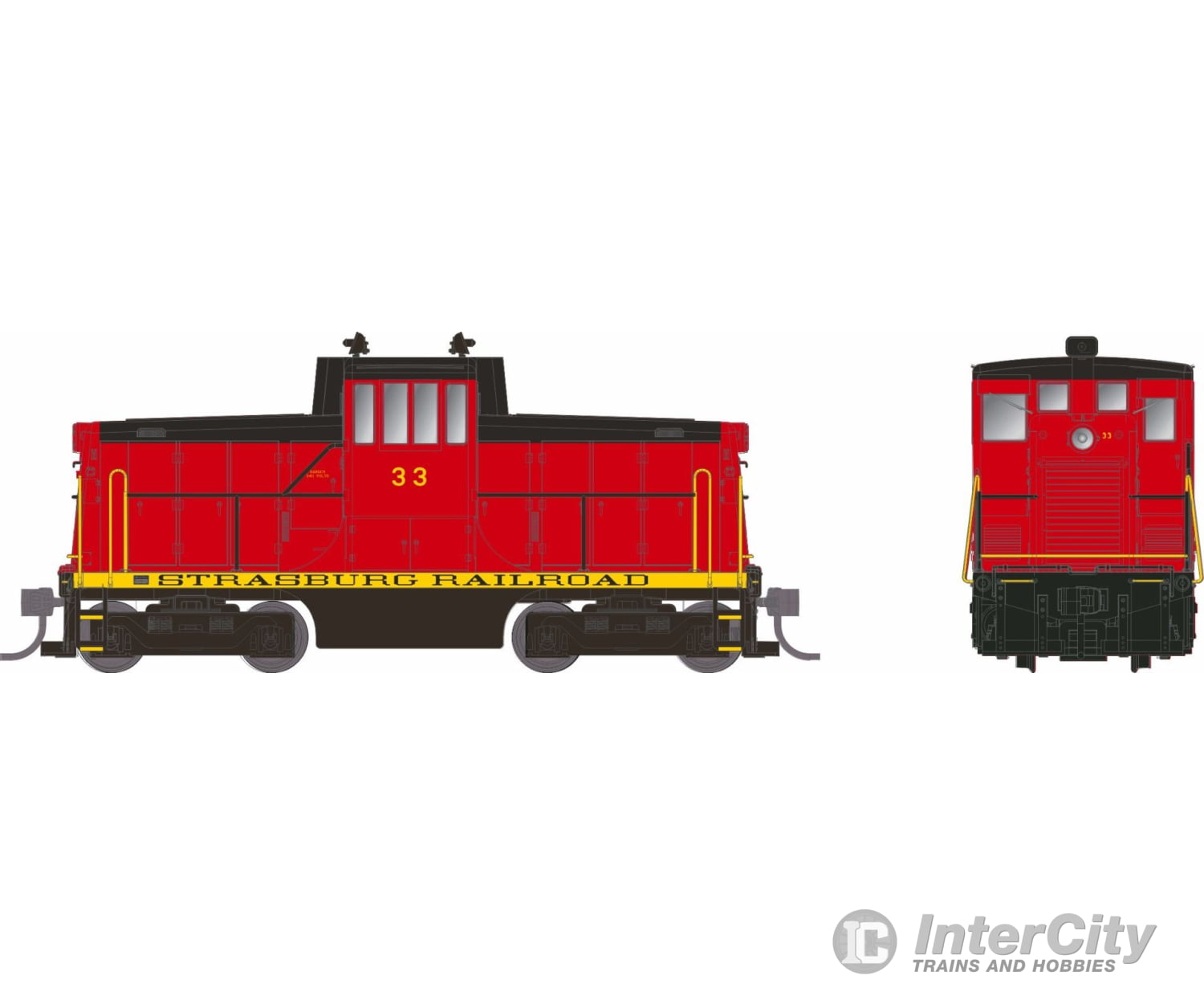 Rapido 048064 Ho Ge 44 Tonner (Dc/Silent): Strasburg Railroad: #1 Locomotives