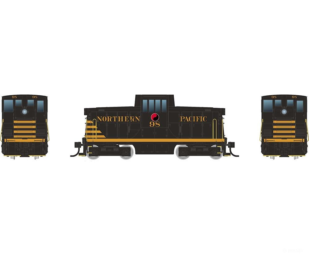 Rapido 048520 Ho Ge 44 Tonner (Dc/Dcc/Sound): Northern Pacific - Black Scheme: #98 Locomotives