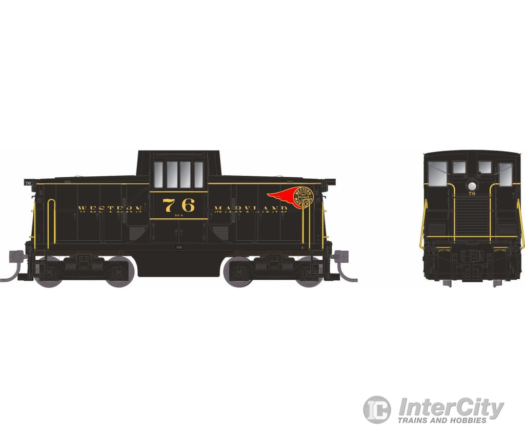 Rapido 048566 Ho Ge 44 Tonner (Dc/Dcc/Sound): Western Maryland: #76 Locomotives