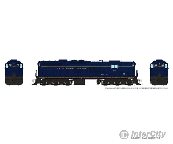Rapido 050616 HO EMD SD9 (DC/DCC/Sound): Baltimore & Ohio: #769 Locomotive