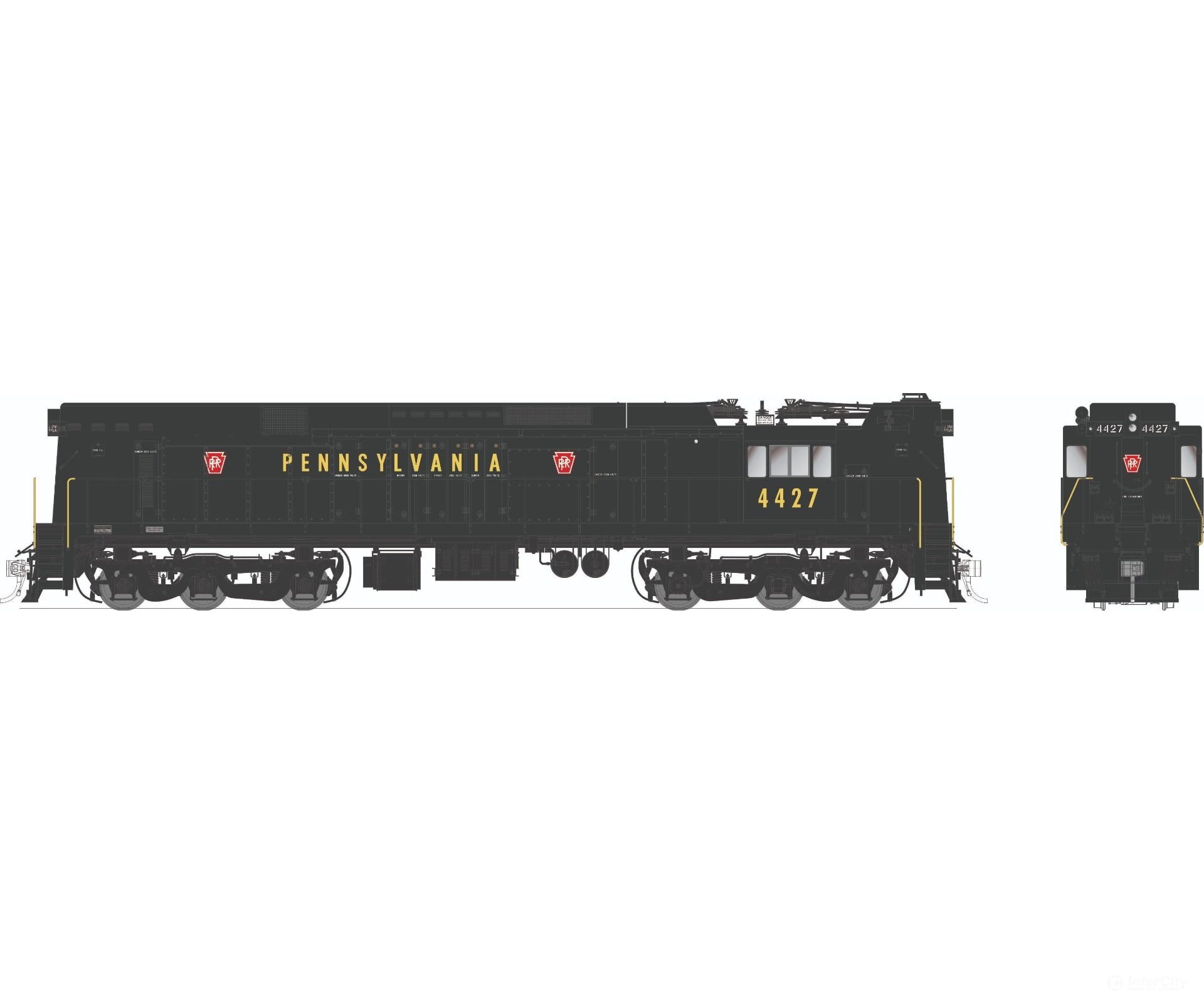 Rapido 052006 HO GE E44a Electric (DC/Silent): PRR - DGLE: #4465 Locomotives