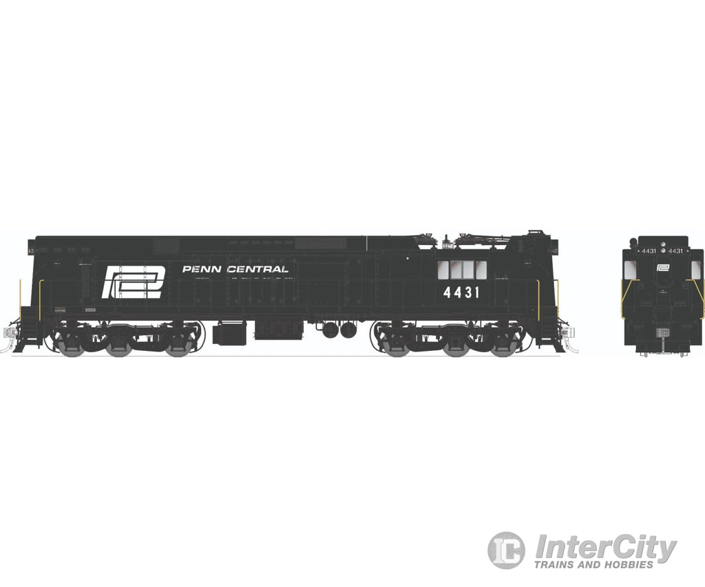 Rapido 052011 HO GE E44a Electric (DC/Silent): Penn Central: #4441 Locomotives