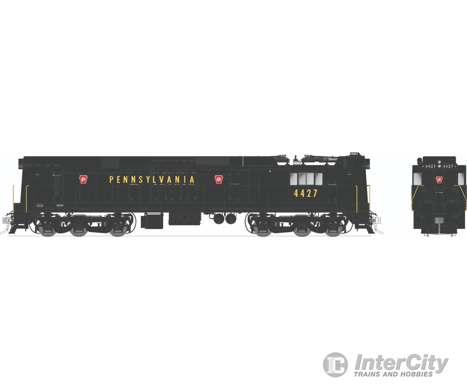 Rapido 052503 HO GE E44 Electric (DC/DCC/Sound): PRR - DGLE: #4445 Locomotives