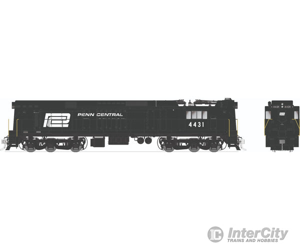 Rapido 052510 HO GE E44a Electric (DC/DCC/Sound): Penn Central: #4440 Locomotives