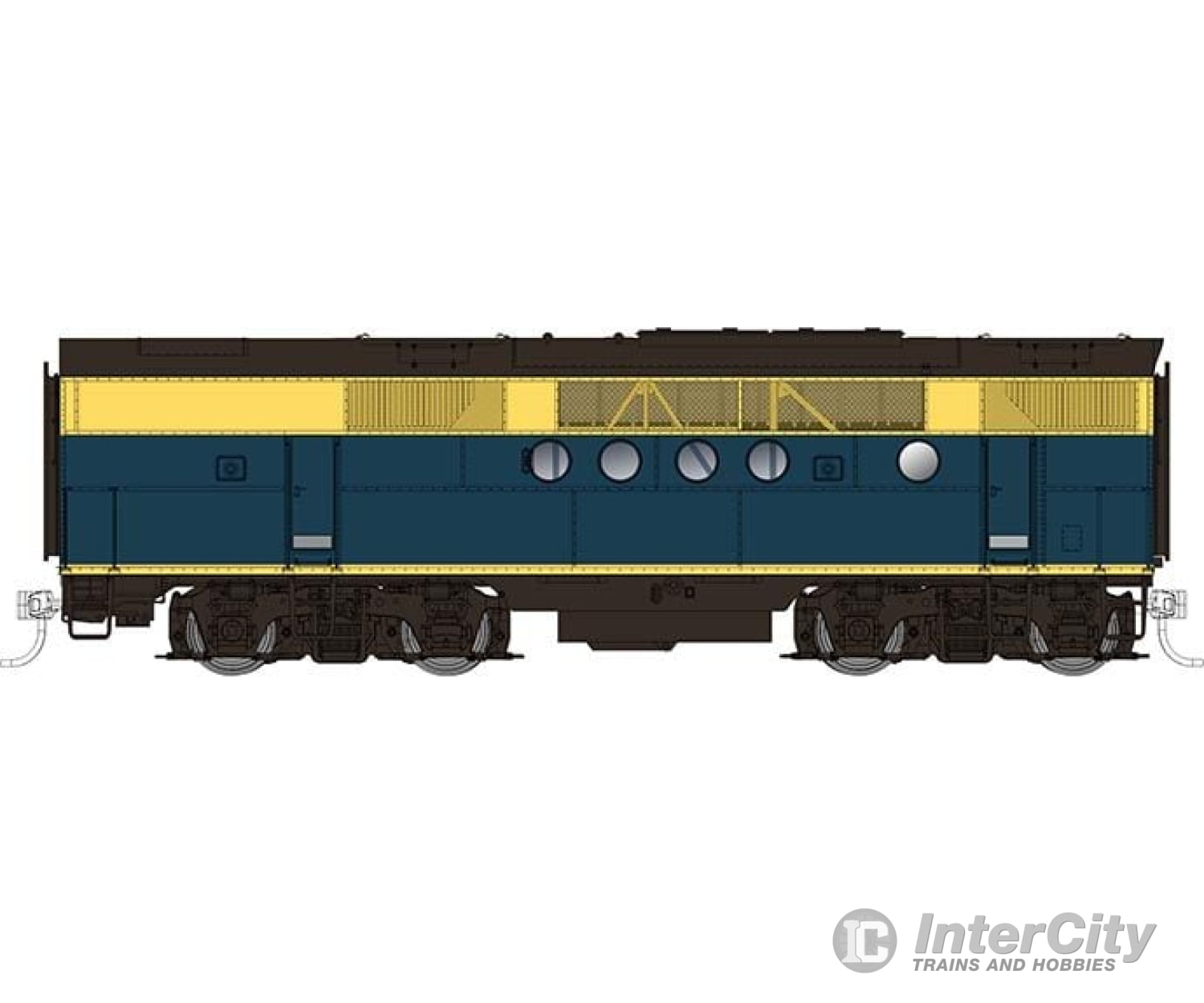 Rapido 053508 Ho Emd Ft Booster (Dc/Dcc/Sound): At&Sf - Freight Scheme: Unnumbered Locomotives