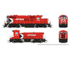 Rapido 054015 Ho Gp9U Mother + Slug (Dc/Silent): Cp - Multimark: #1596 + #1014 Locomotives