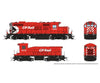 Rapido 054016 Ho Gp9U Mother + Slug (Dc/Silent): Cp - Multimark: #1602 + #1015 Locomotives