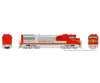 Rapido 055004 HO GE U30CG w/ SG (DC/Silent): Santa Fe - Warbonnet Renumber: #8001 Locomotives