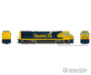 Rapido 055016 HO GE U30CG w/o SG (DC/Silent): Santa Fe - Yellow Warbonnet Weathered: #8002 Locomotives