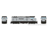 Rapido 070623 Ho Atsf Cf7 W/ Square Cab (Dc/Dcc/Sound): Amtrak - Silver Non-Revenue: #586
