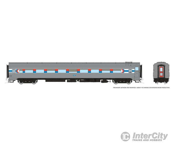 Rapido 100386 Ho Lightweight Coach: Amtrak - Phase 1: #6446 Passenger Cars