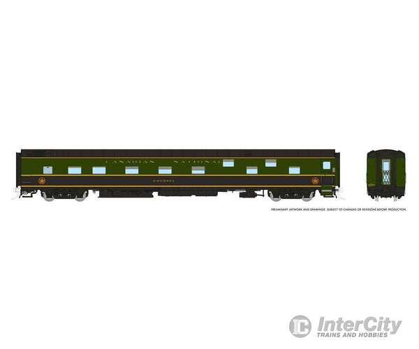 Rapido 101154 Ho Duplex Sleeper: Cnr - 1954 Scheme: #1132 Emerson Passenger Cars