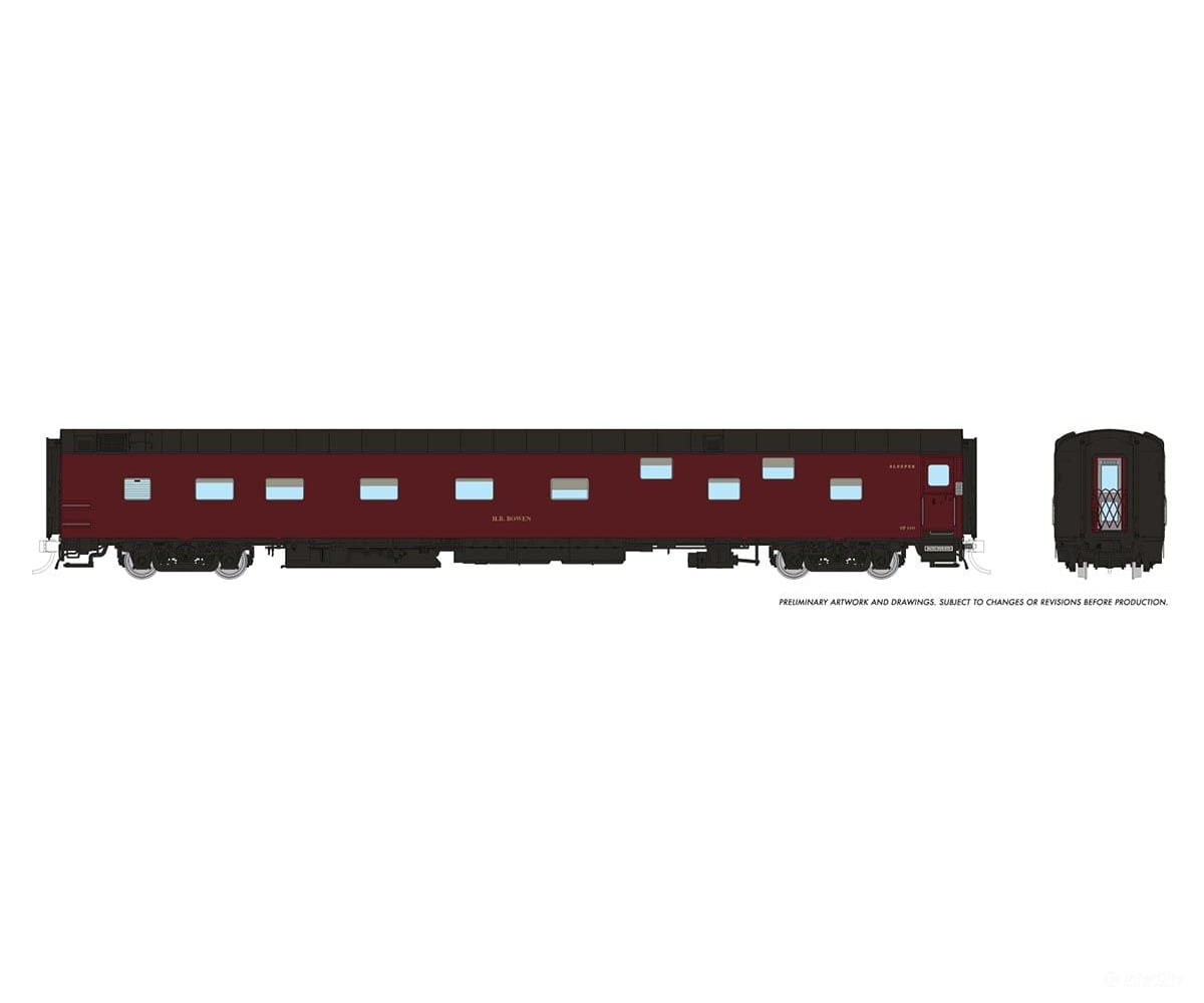 Rapido 101159 Ho Duplex Sleeper: Cp - Royal Canadian Pacific: #110 H.b. Bowen Passenger Cars
