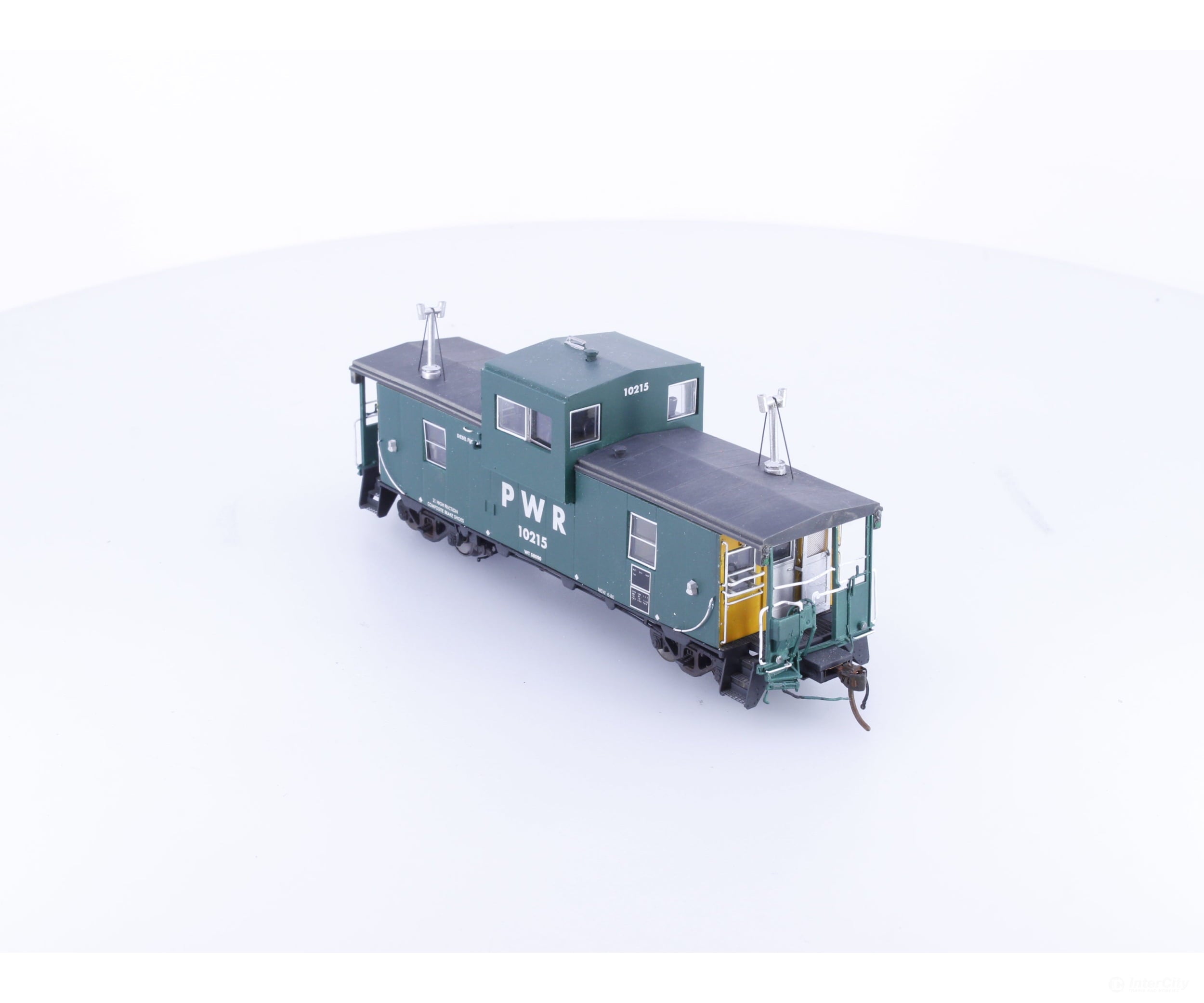 Rapido 10215 HO Angus Wide Vision Caboose Pacific Western Railway (PWR) 10215 - Freight Cars