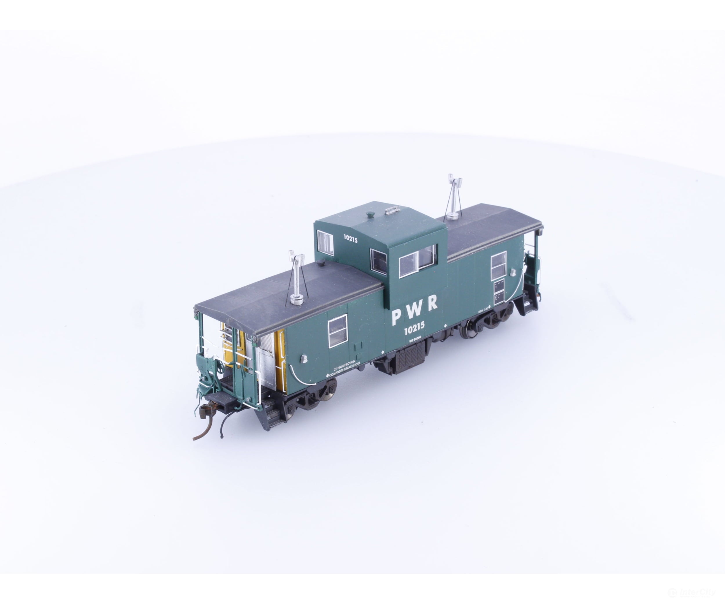 Rapido 10215 HO Angus Wide Vision Caboose Pacific Western Railway (PWR) 10215 - Freight Cars