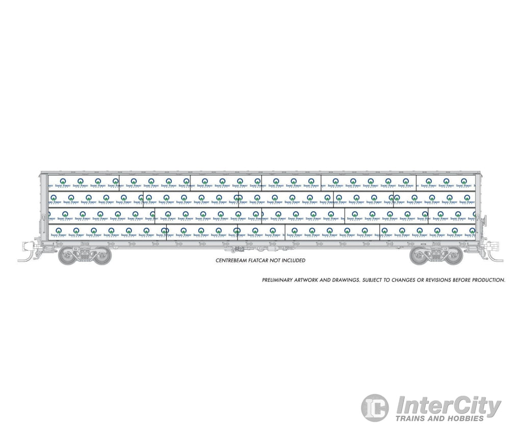 Rapido 102154 Rapido Bits: N Centerbeam Lumber Load: Idaho Forest Group Freight Loads & Containers