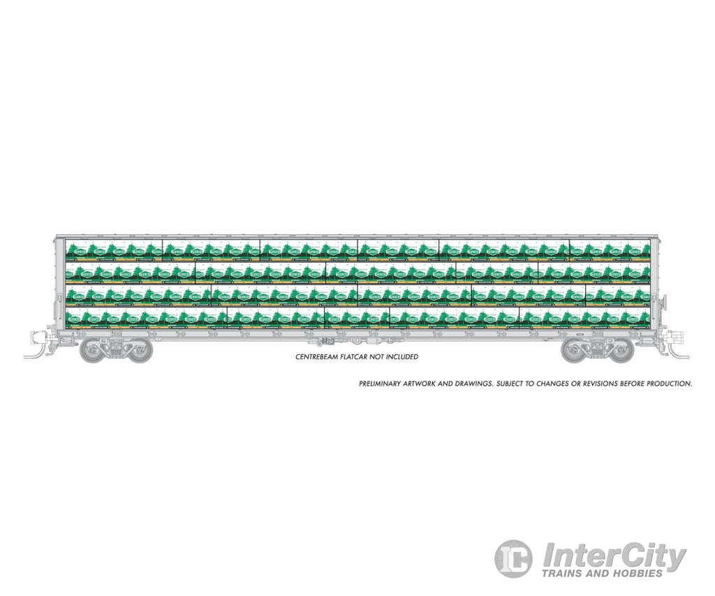 Rapido 102155 Rapido Bits: N Centerbeam Lumber Load: Irving Freight Loads & Containers