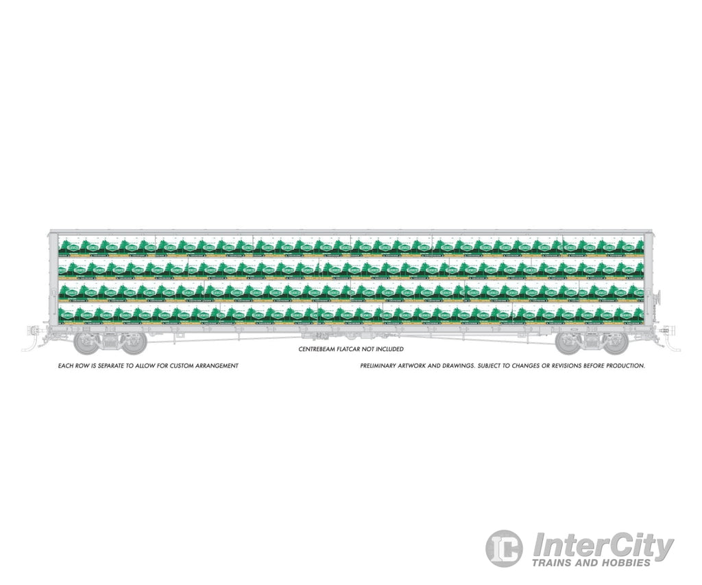 Rapido 102164 Rapido Bits: HO Centerbeam Lumber Load: Irving Freight Loads & Containers
