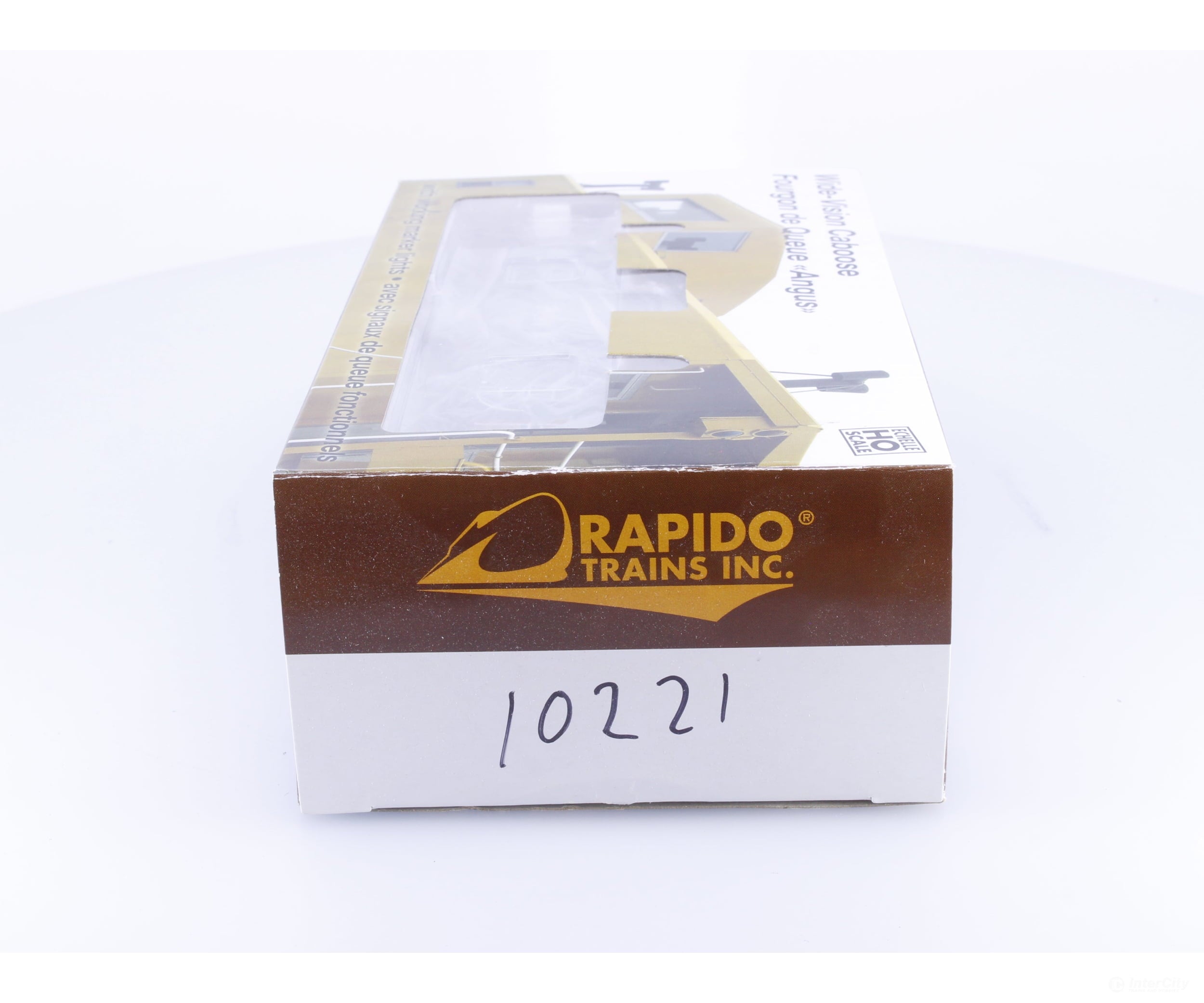 Rapido 10221 HO Angus Wide Vision Caboose Pacific Western Railway (PWR) 10221 - Freight Cars