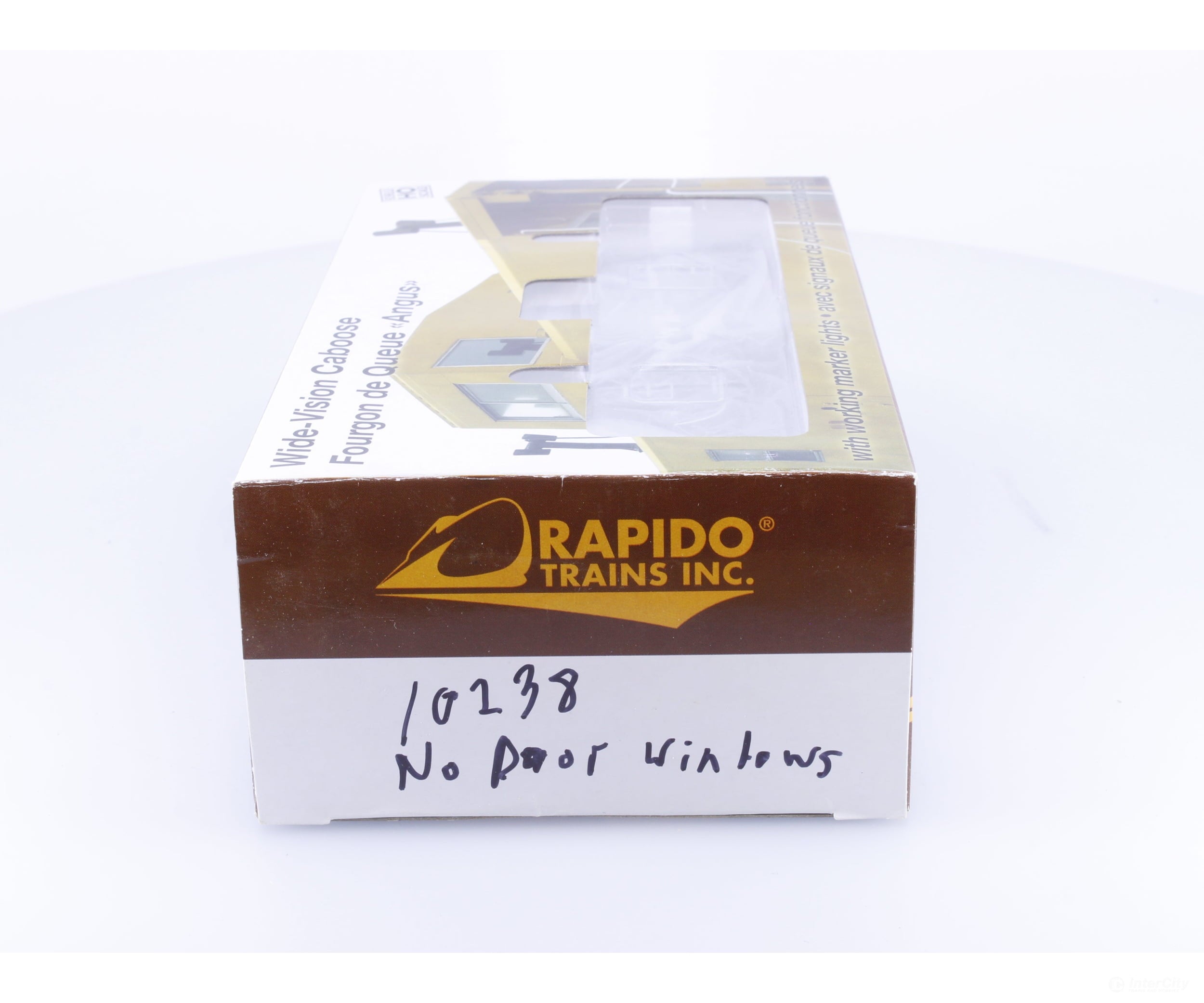 Rapido 10238 HO Angus Wide Vision Caboose Pacific Western Railway (PWR) 10238 - Freight Cars
