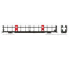 Rapido 1024004 HO NSC 89’ Bi-Level Autorack: CP Rail - Red Panel: 6-Pack - Frieght Cars