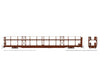Rapido 1024098 HO NSC 89’ Bi-Level Autorack: Painted/Unlettered Brown: Single Car - Frieght Cars