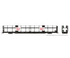 Rapido 1024102 HO NSC 89’ Tri-Level Autorack: CP Rail - Multimark: 6-Pack - Frieght Cars
