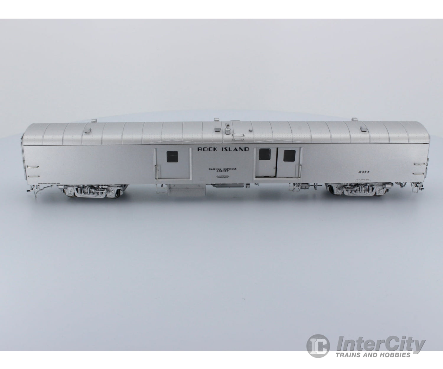 Rapido 106165 Ho Baggage Express Rock Island 4377 Passenger Cars