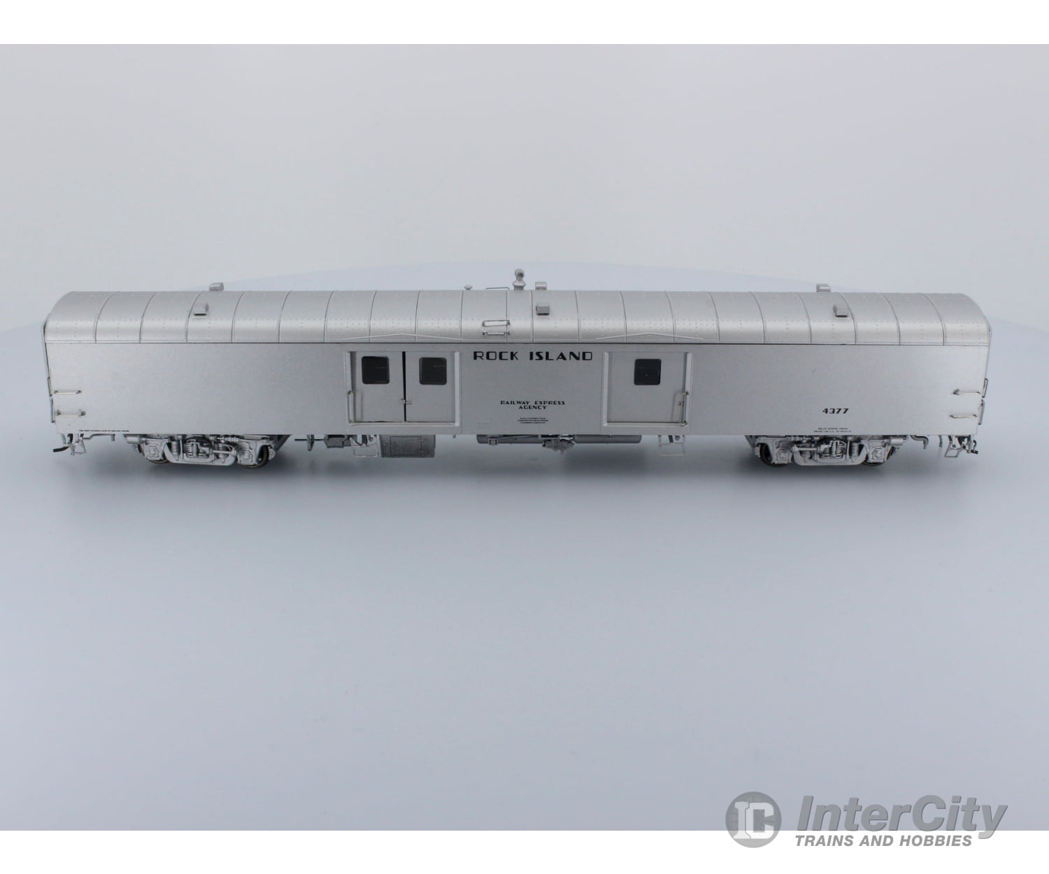 Rapido 106165 Ho Baggage Express Rock Island 4377 Passenger Cars