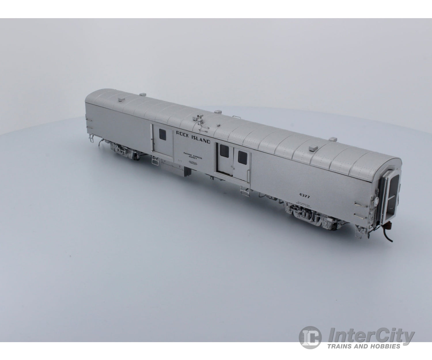 Rapido 106165 Ho Baggage Express Rock Island 4377 Passenger Cars